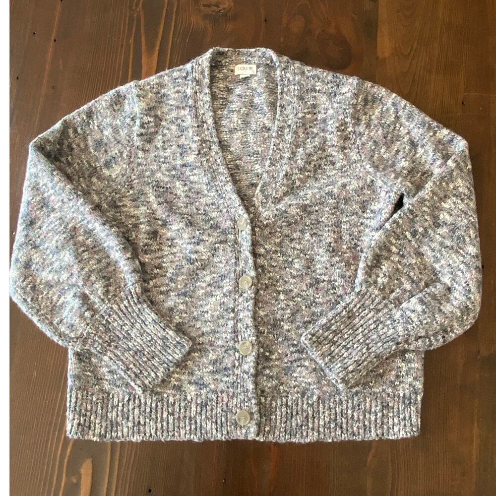 J. Crew Cotton Blend Cardigan size large